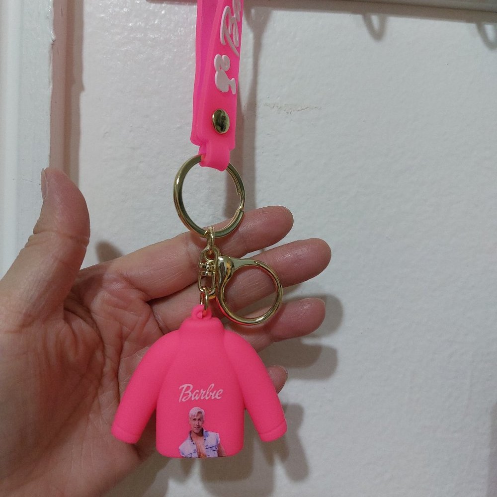 Barbie Nice Outfit Keychain or Handbag Charm Accessory 2 Colors to Choose